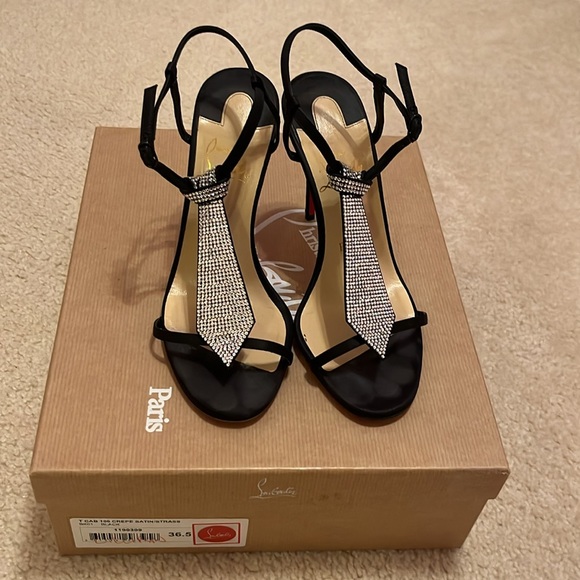 T Cab 100 crepe satin/strass - Picture 1 of 9